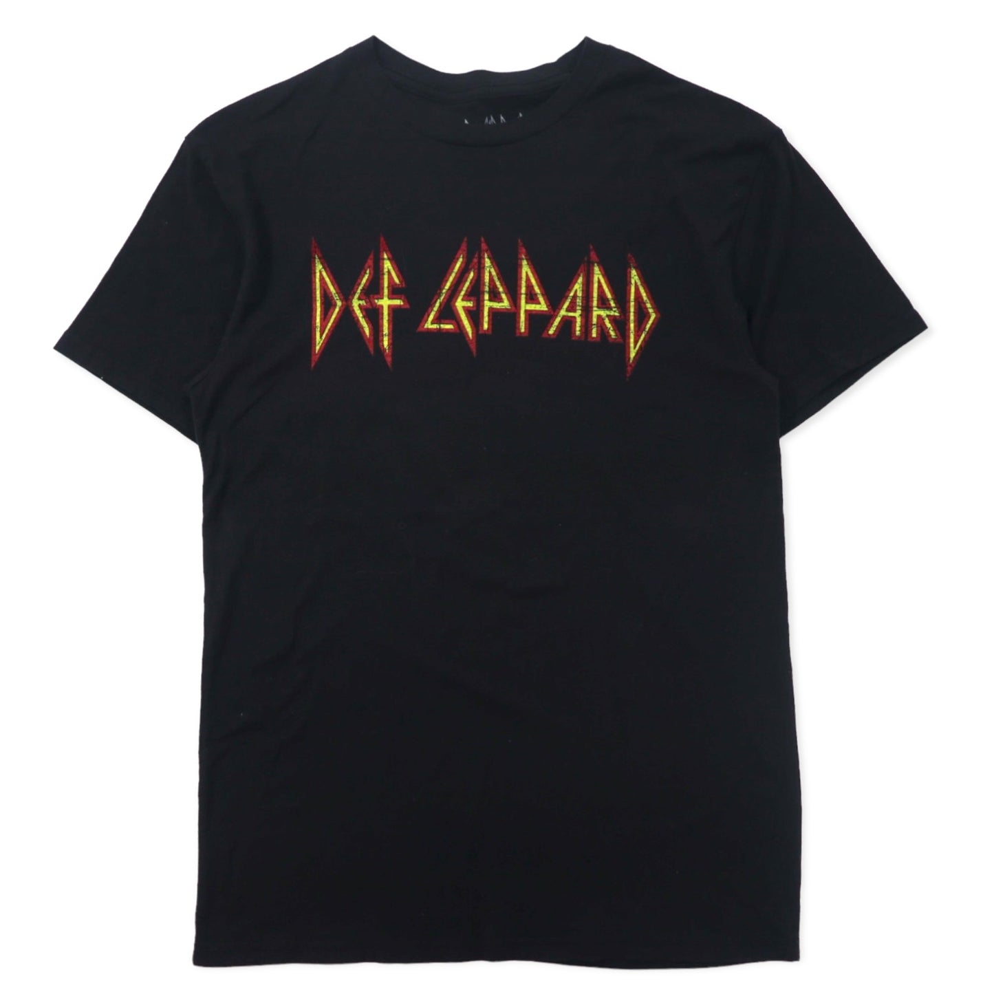 DEF LEPPARD デフレパード バンド Tシャツ M ブラック コットン