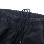 Sasquatch Fabrix Faux Suede Leather Layered Pants M Black Polyester 16AW-PA-007 Made in Japan