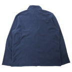 THE NORTH FACE Full Zip Fleece Jacket XL Navy Polyester One Point Logo Embroidery