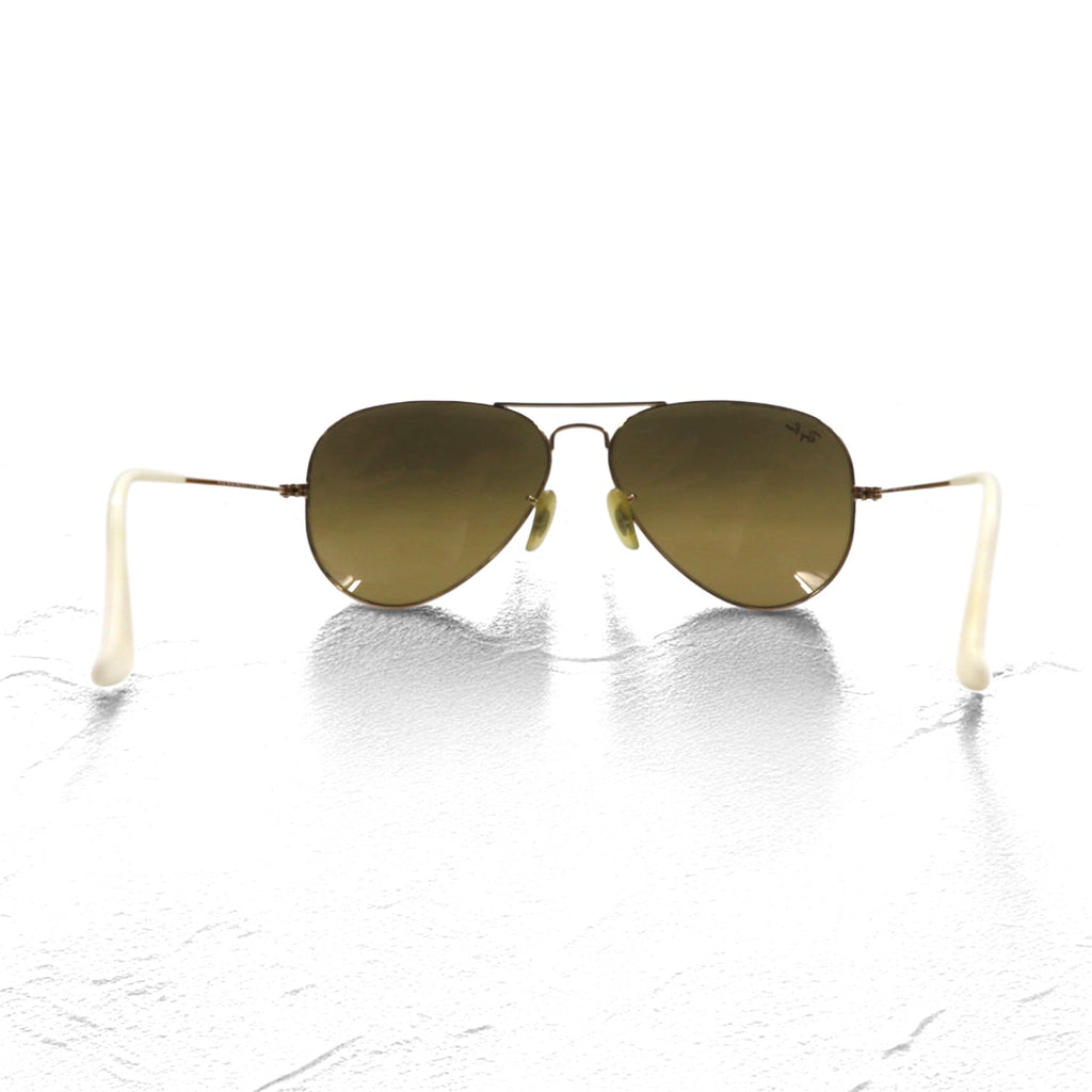 Ray-Ban Italian Made Aviator Teardrop Sunglasses Metal LARGE METAL 001/3K 58◻︎14 2N