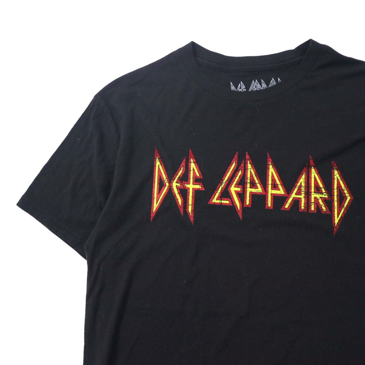 DEF LEPPARD デフレパード バンド Tシャツ M ブラック コットン