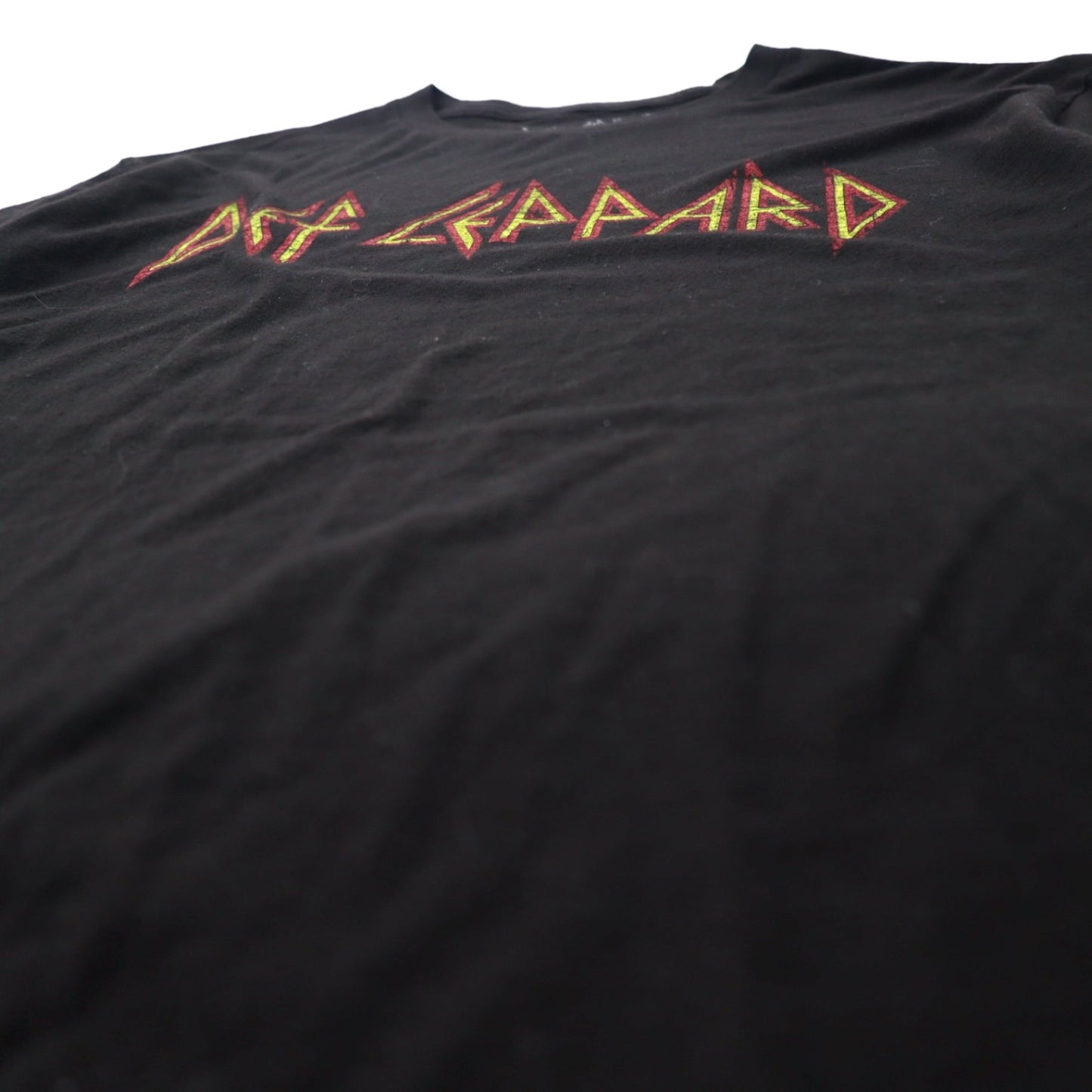 DEF LEPPARD デフレパード バンド Tシャツ M ブラック コットン