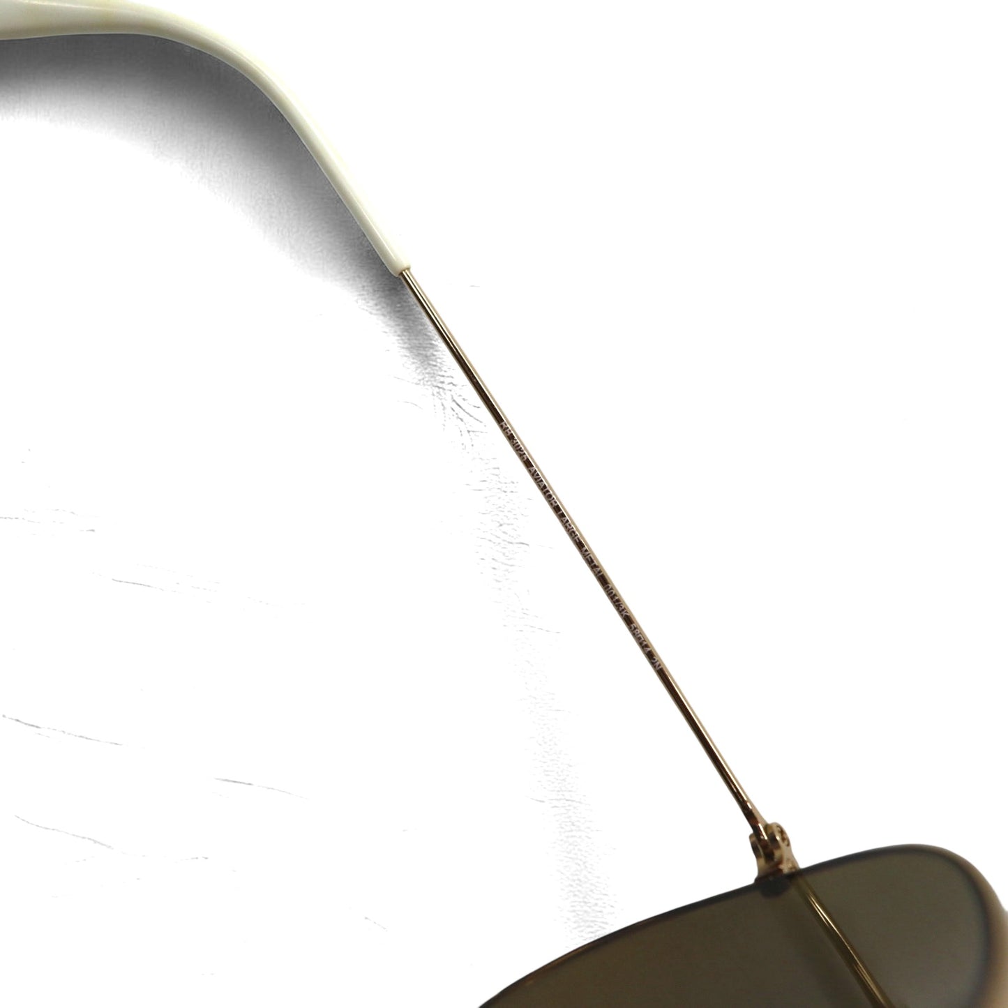 Ray-Ban イタリア製 アビエーター AVIATOR ティアドロップ サングラス メタル LARGE METAL 001/3K 58◻︎14 2N