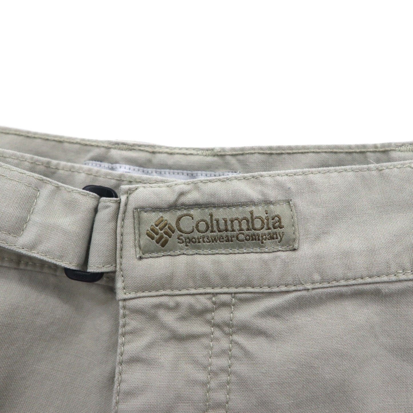 Columbia PFG ブッシュ ショートパンツ L ベージュ コットン ポケット FM8100