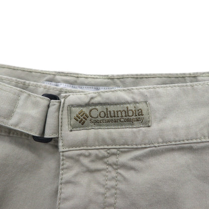 Columbia PFG ブッシュ ショートパンツ L ベージュ コットン ポケット FM8100