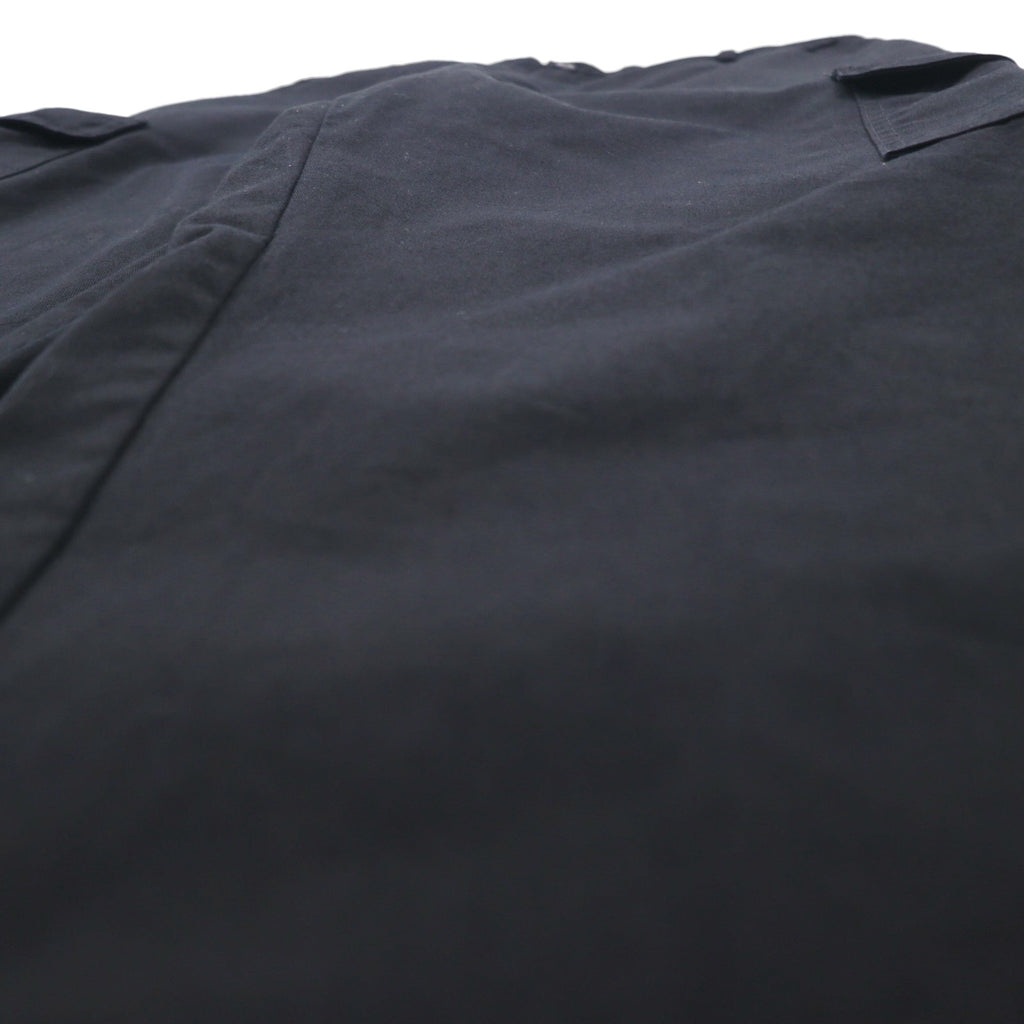 Dickies Wide Cargo Pants, Large, Black, Polyester, 7113038BK