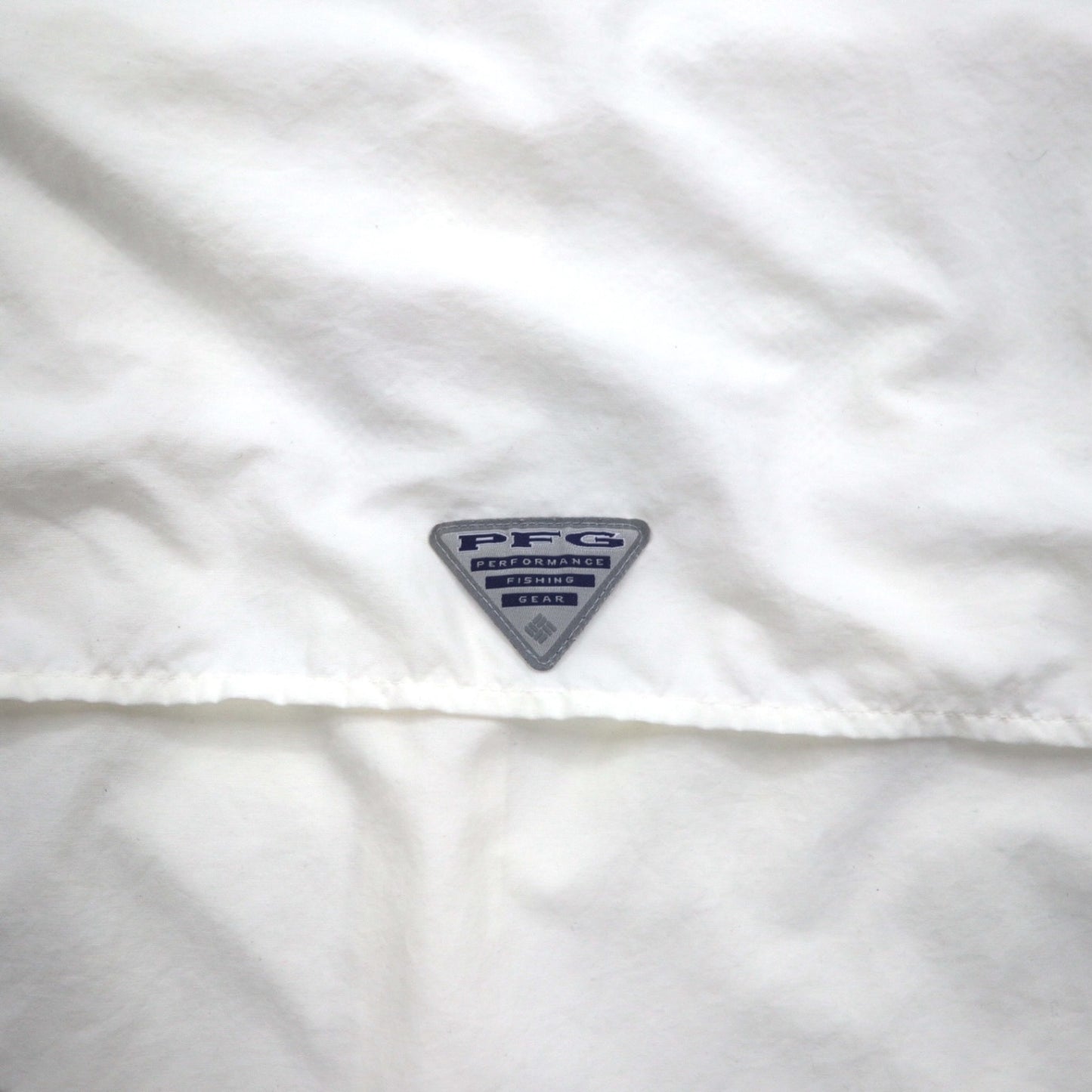 Columbia PFG Bahama II Short Sleeve Shirt Fishing Shirt M White Nylon FM7047