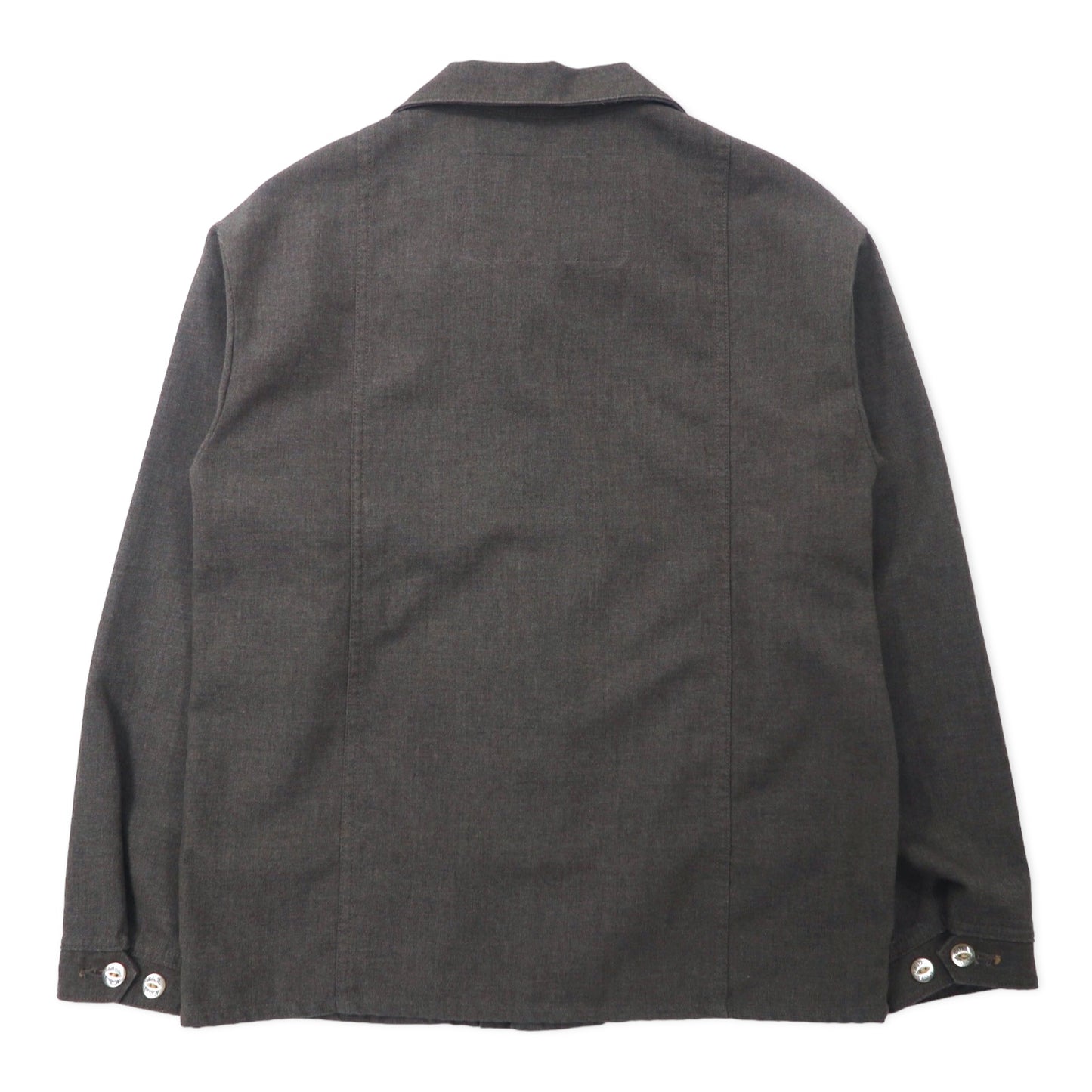 NATAL DESIGN ブライアンジャケット S グレー コットン ポリエステル ワイドシルエット BRIAN JACKET 日本製