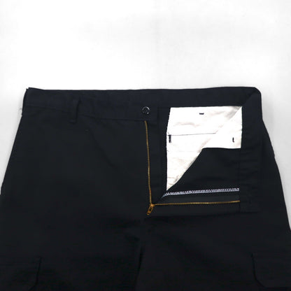 Dickies Wide Cargo Pants, Large, Black, Polyester, 7113038BK