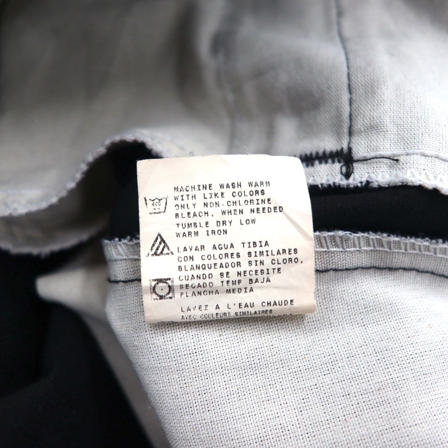 Dickies Wide Cargo Pants, Large, Black, Polyester, 7113038BK