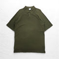 Columbia Polo Shirt 2XL Big Size Khaki Cotton AM2249