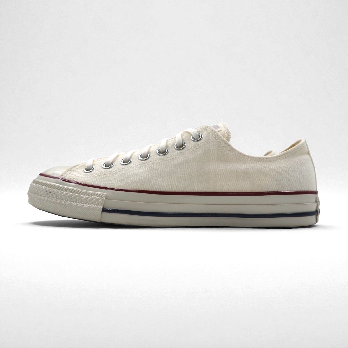 CONVERSE ALL STAR US ORIGINATOR low-top sneakers, size 27cm, white canvas, tricolor, 1SD287