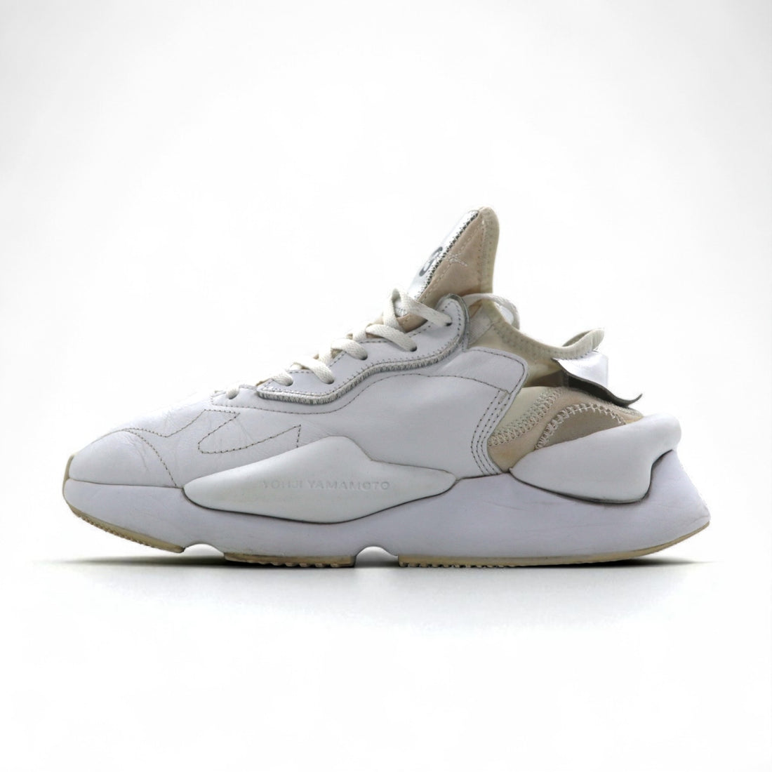Y-3 ( adidas × YOHJI YAMAMOTO ) カイワ KAIWA スニーカー 26cm ホワイト レザー G54502