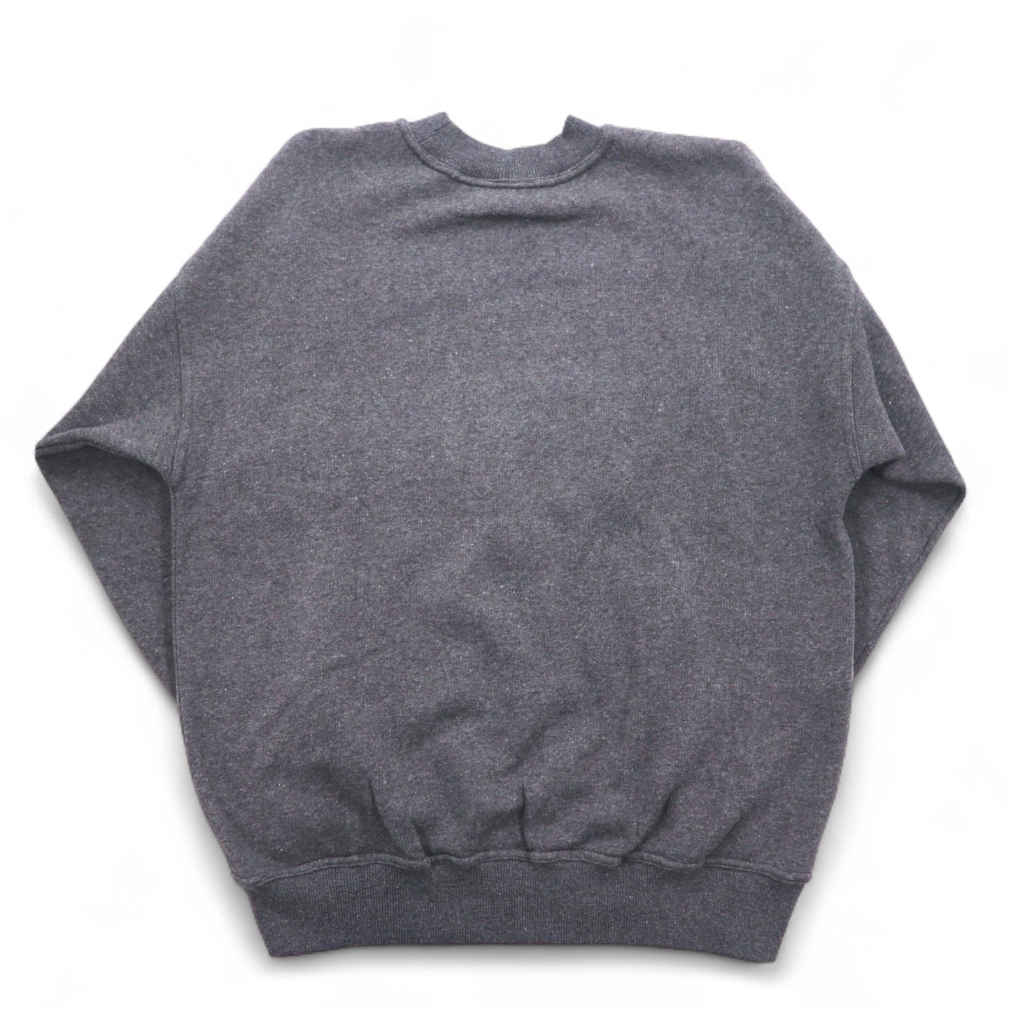U.P renoma イタリア製 90年代 モックネック スウェット L グレー コットン 裏起毛