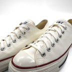 CONVERSE ALL STAR US ORIGINATOR low-top sneakers, size 27cm, white canvas, tricolor, 1SD287