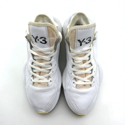 Y-3 (adidas x YOHJI YAMAMOTO) Kaiwa Sneakers, Size 26cm, White Leather, G54502