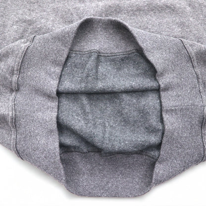 U.P renoma イタリア製 90年代 モックネック スウェット L グレー コットン 裏起毛