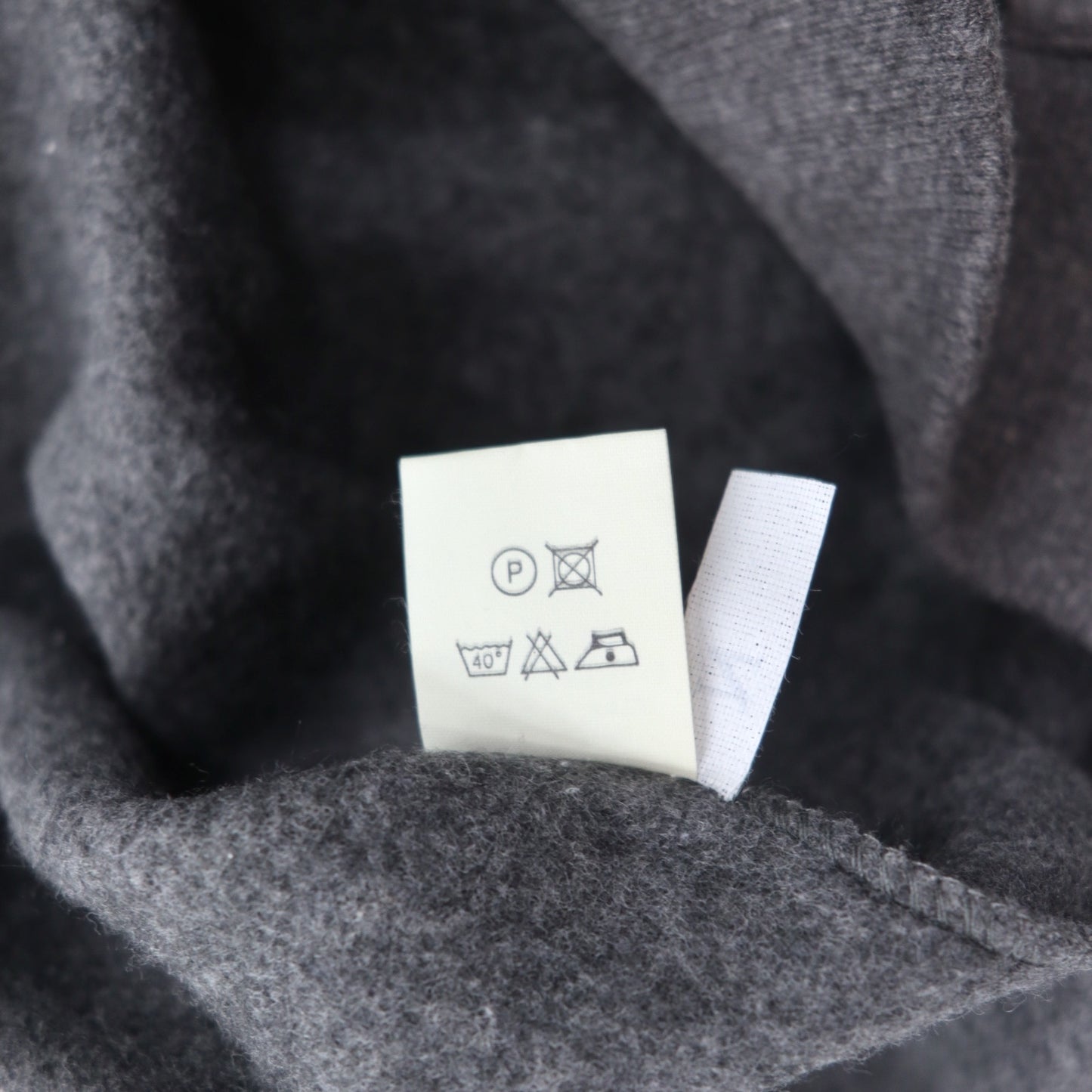 U.P renoma イタリア製 90年代 モックネック スウェット L グレー コットン 裏起毛