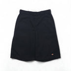 Dickies Loose Fit Short Work Pants, Size L, Black, 41283, Made in Mexico