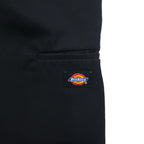 Dickies Loose Fit Short Work Pants, Size L, Black, 41283, Made in Mexico