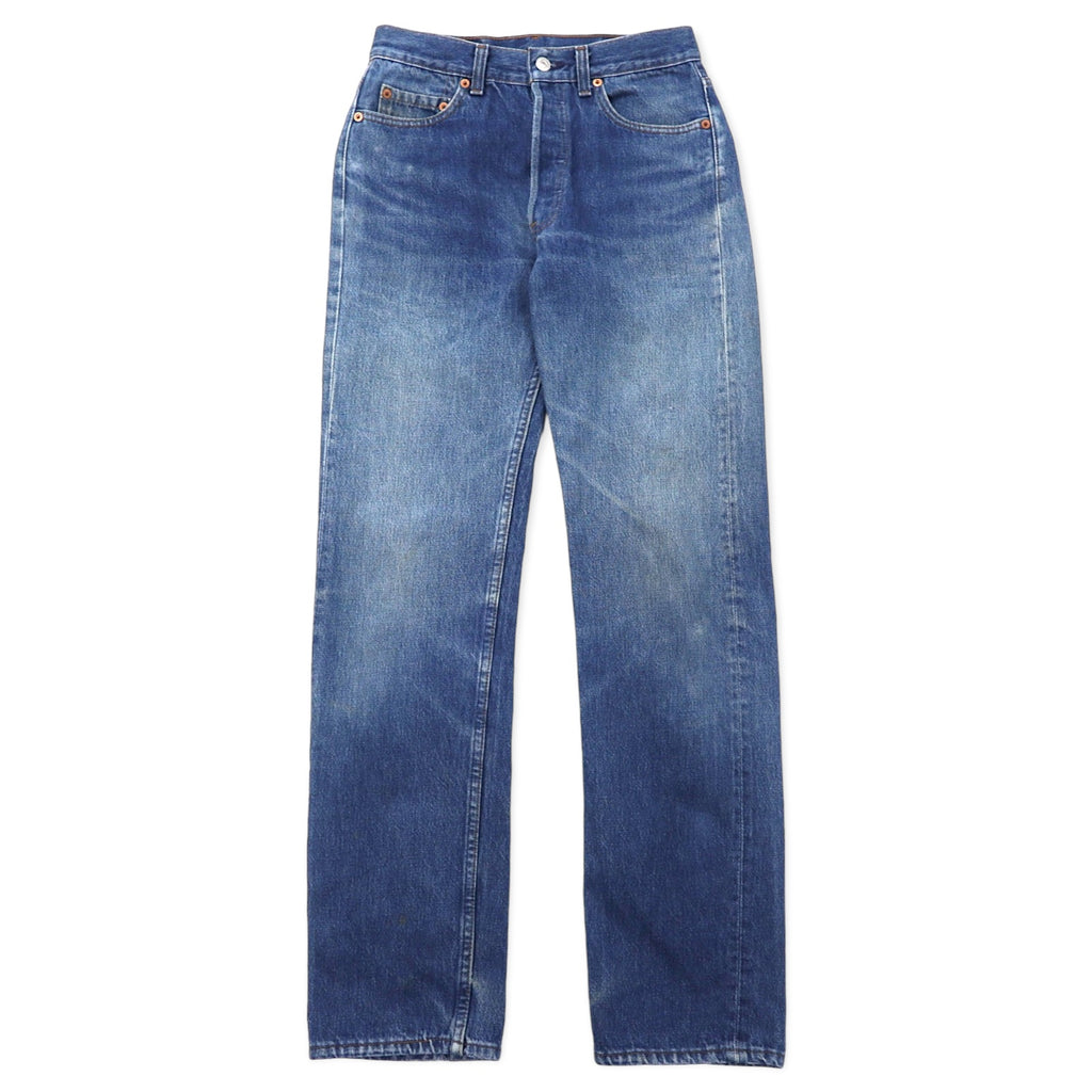日本然リトテ-古着オンライン-Levi's USA製 501XX デニムパンツ 30 ブルー コットン ボタン裏546 501-0000-Levi's USA Made 501XX Denim Pants 30 Blue Cotton Button Back 546 501-0000