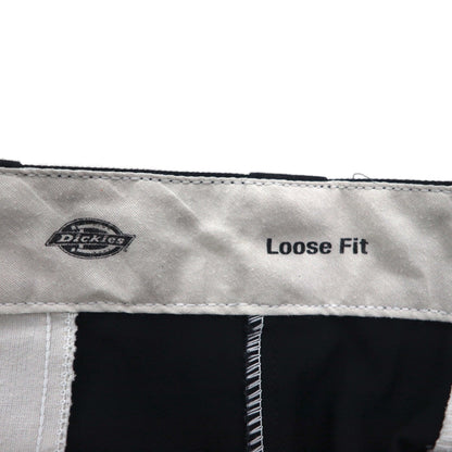 Dickies ルーズフィット Loose Fit ショート ワークパンツ ハーフパンツ L ブラック 41283 メキシコ製
