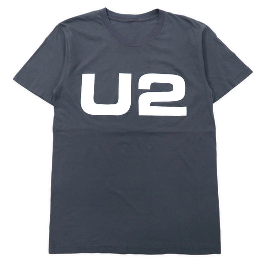 日本然リトテ-古着オンライン-U2 バンドTシャツ L グレー コットン eXPERIENCE + iNNOCENCE TOUR-