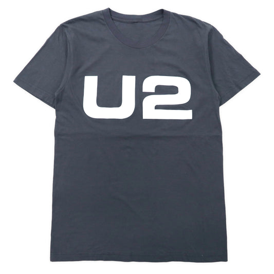 U2 バンドTシャツ L グレー コットン eXPERIENCE + iNNOCENCE TOUR