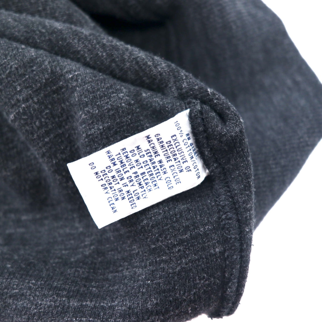 POLO RALPH LAUREN Shawl collar sweatshirt, XL, grey, cotton, small pony embroidery