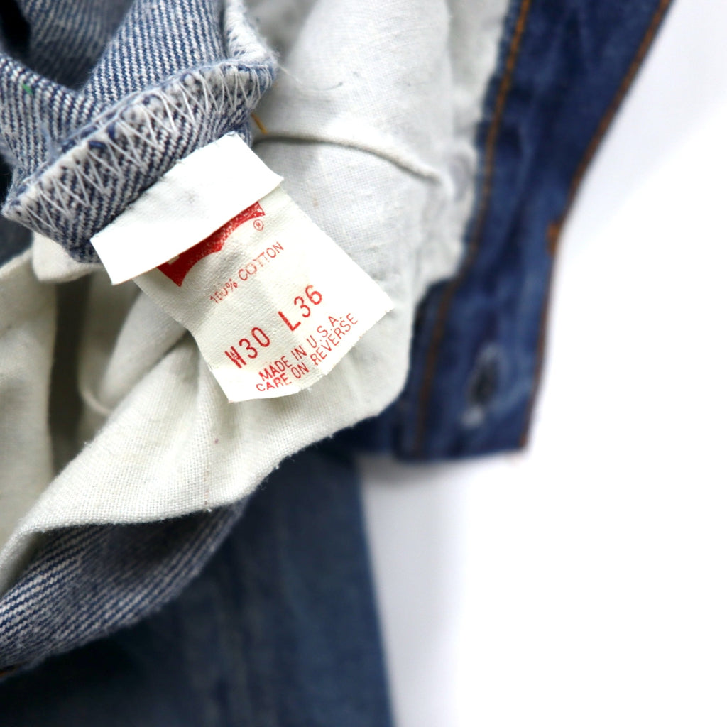 Levi's USA製 501XX デニムパンツ 30 ブルー コットン ボタン裏546 501-0000