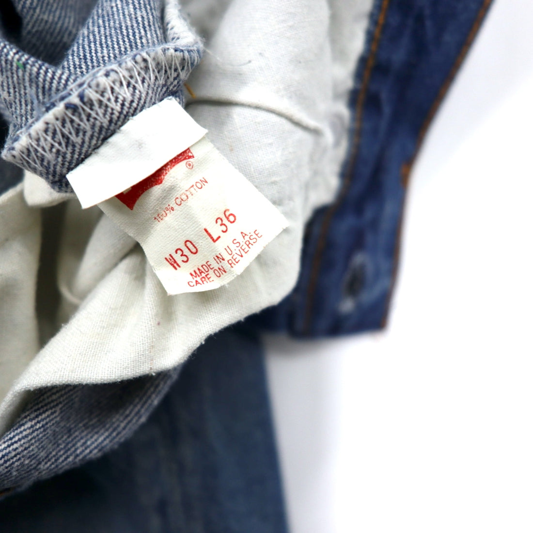 Levi's USA製 501XX デニムパンツ 30 ブルー コットン ボタン裏546 501-0000