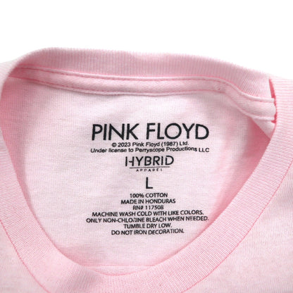 PINK FLOYD ピンクフロイド バンド Tシャツ L ピンク 狂気 オフィシャル ホンジュラス製