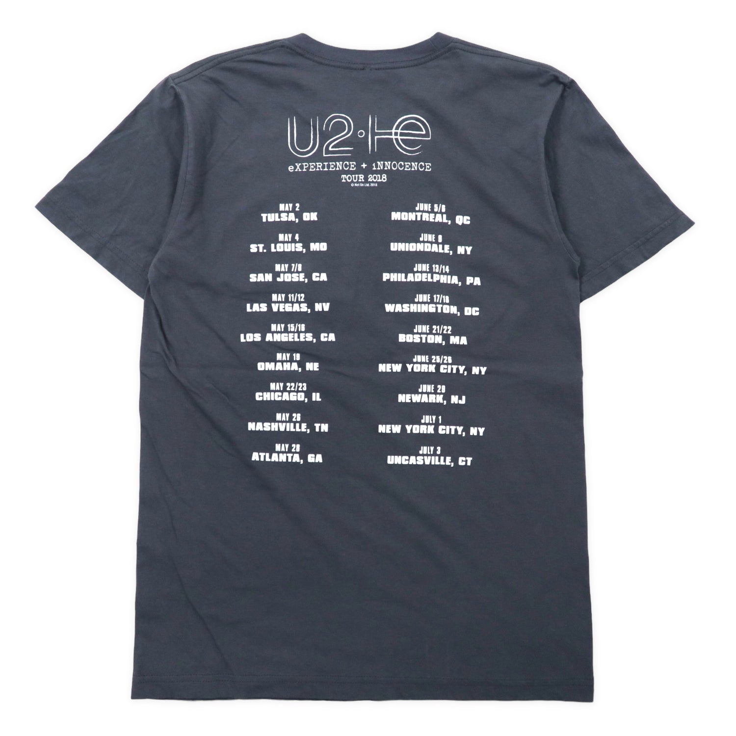 品質一番の U2 ユーツー バンドTシャツ/バンT/USED/古着/L