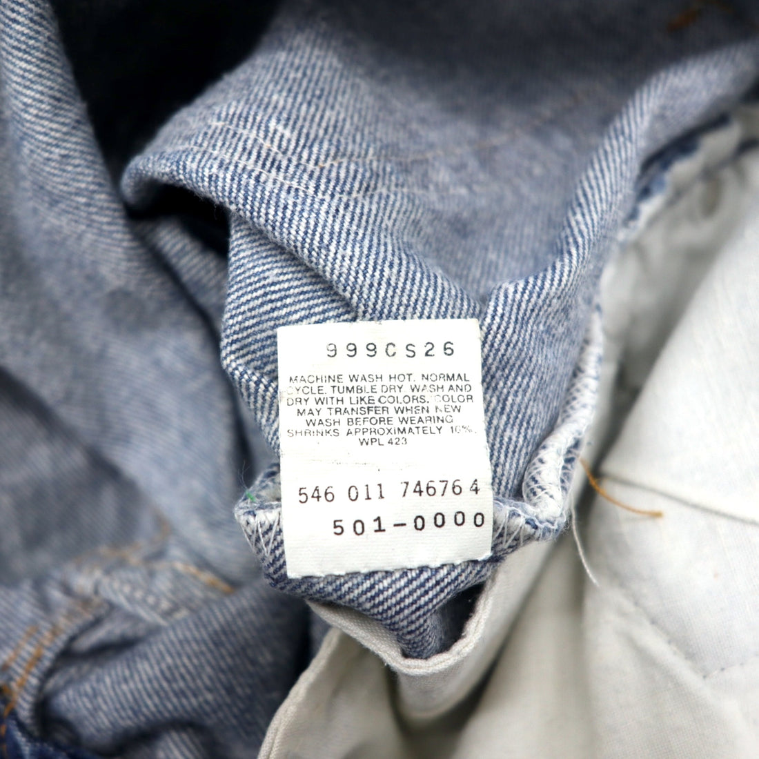 Levi's USA製 501XX デニムパンツ 30 ブルー コットン ボタン裏546 501-0000