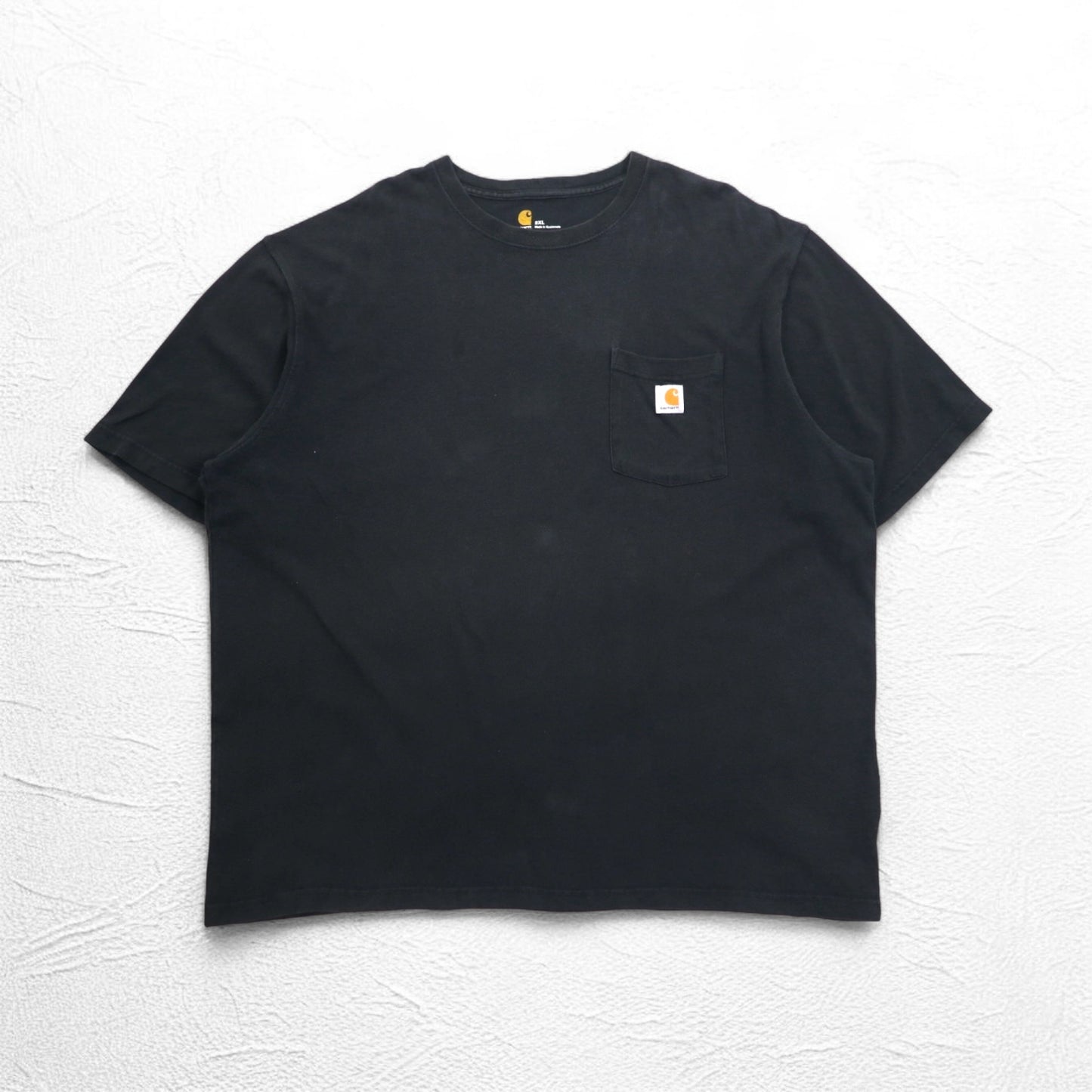 carhartt オリジナルフィット ポケット Tシャツ ポケTee 2XL ORIGINAL FIT ブラック ビッグサイズ