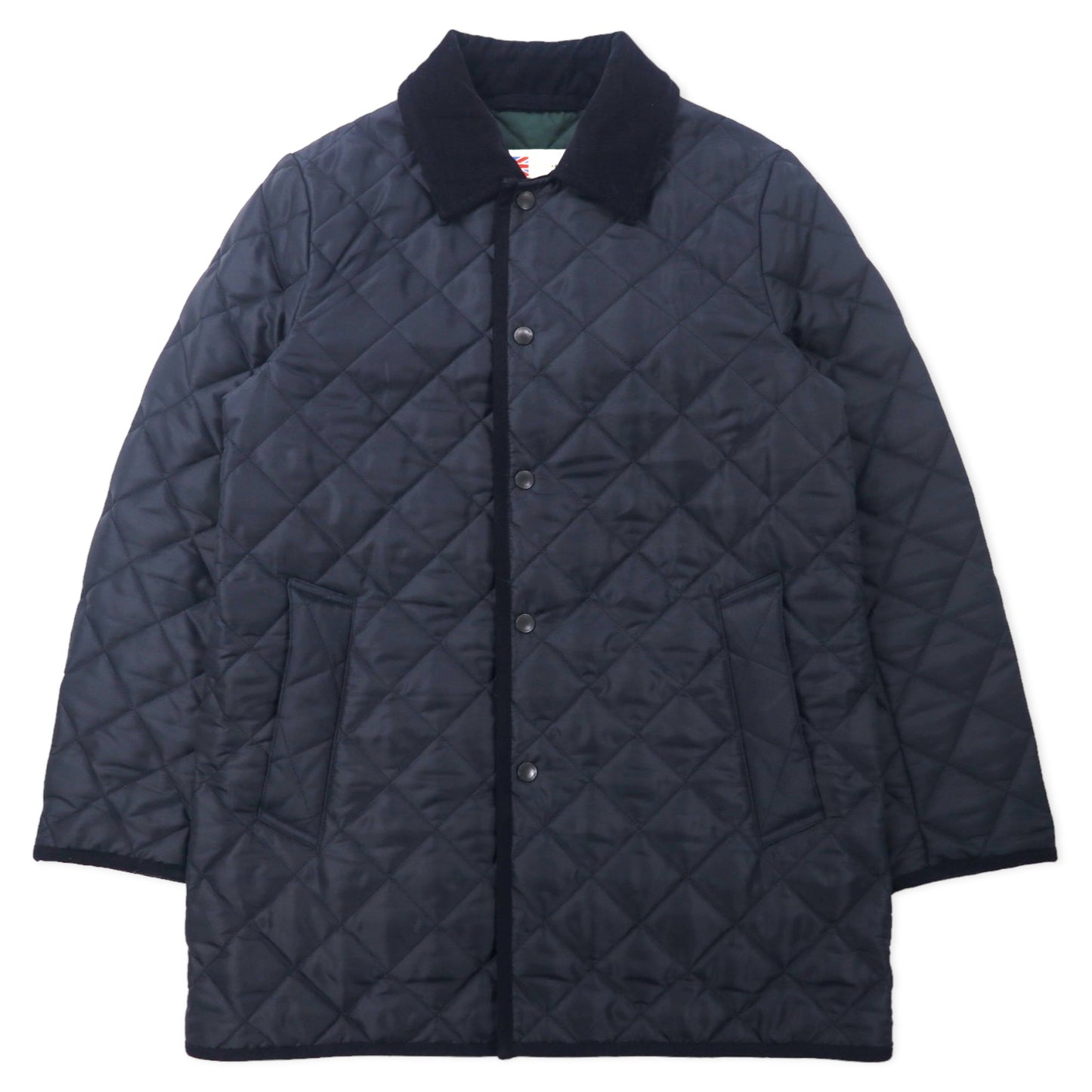 Traditional Weatherwear キルティングジャケット キルティングコート 36 ネイビー ポリエステル 中綿 撥水加工