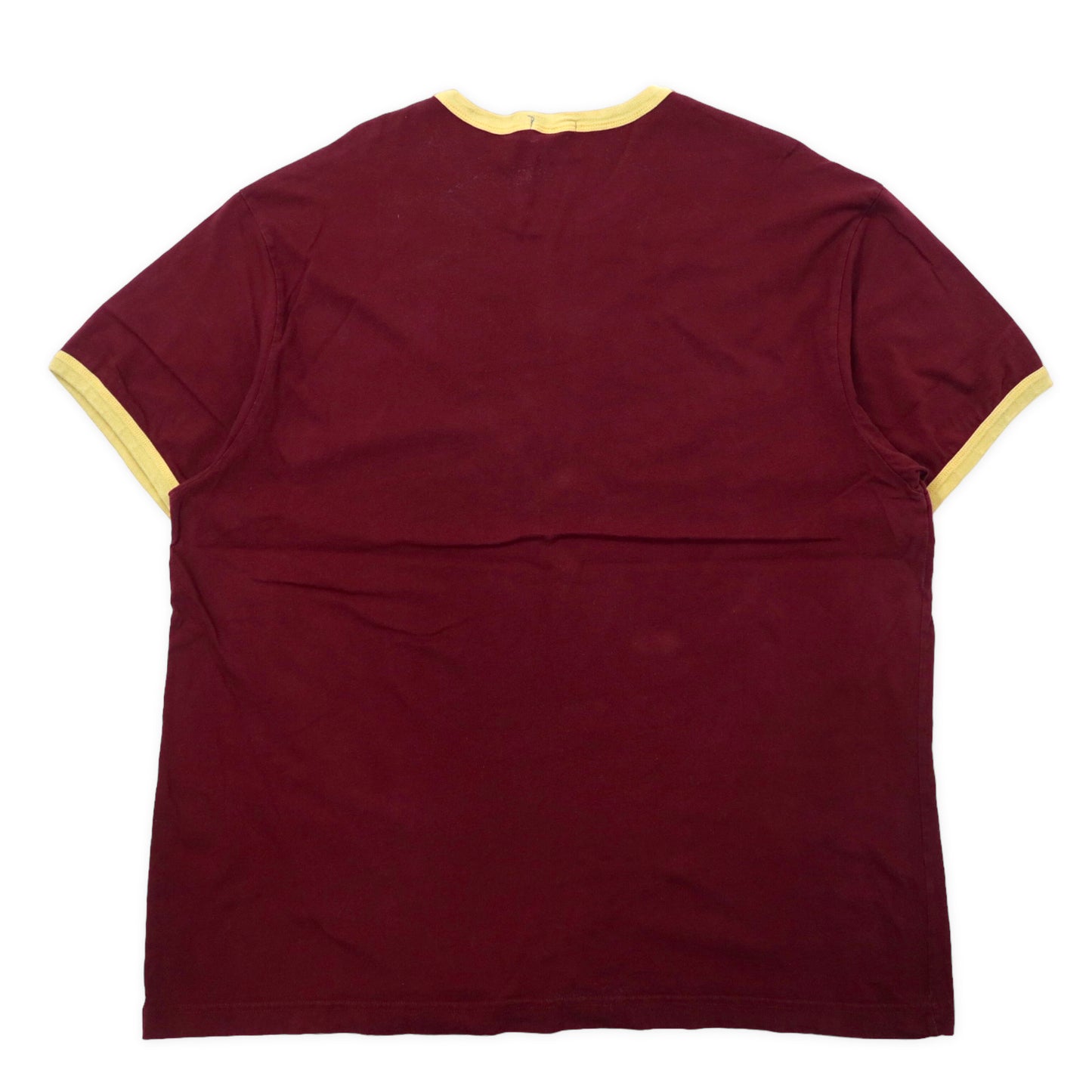 OLD NAVY 00年代 リンガーTシャツ XXL ボルドー コットン REGULAR FIT ビッグサイズ