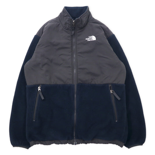 日本然リトテ-古着オンライン-THE NORTH FACE デナリジャケット フリース S ネイビー POLARTEC ポリエステル ロゴ刺繍-THE NORTH FACE Denari Jacket FLEECE S Navy Polartec Polyester Logo Embroidery