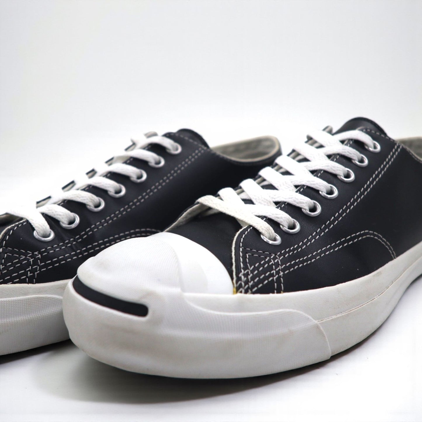 CONVERSE レザー ジャックパーセル JACK PURCELL ローカットスニーカー 28cm レザー 1B985