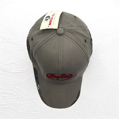 MOSSY OAK 90年代 リアルツリーカモ アウトドア キャップ FREE ベルト カーキ Kay Dee 刺繍 未使用品