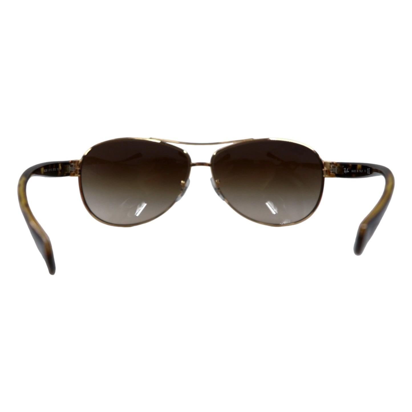 Ray-Ban アビエーター ティアドロップ サングラス ゴールド ベッコウ メタル パイロットシェイプ Aviator RB3386 001/13 67□13 130 3N イタリア製