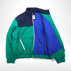 TOMMY JEANS Stand Collar Insulated Jacket, Size M, Two-Tone, Padded, Contrast Zip, DW0DW08827