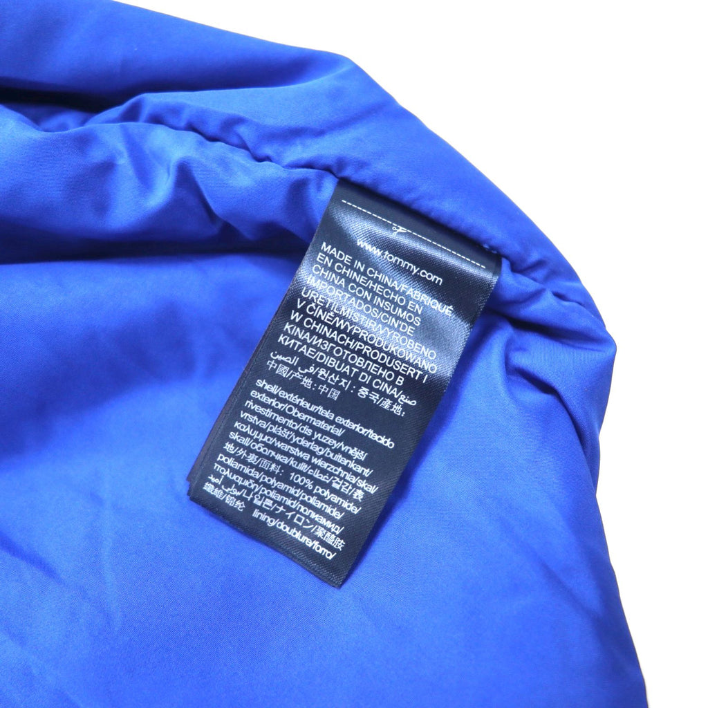 TOMMY JEANS Stand Collar Insulated Jacket, Size M, Two-Tone, Padded, Contrast Zip, DW0DW08827