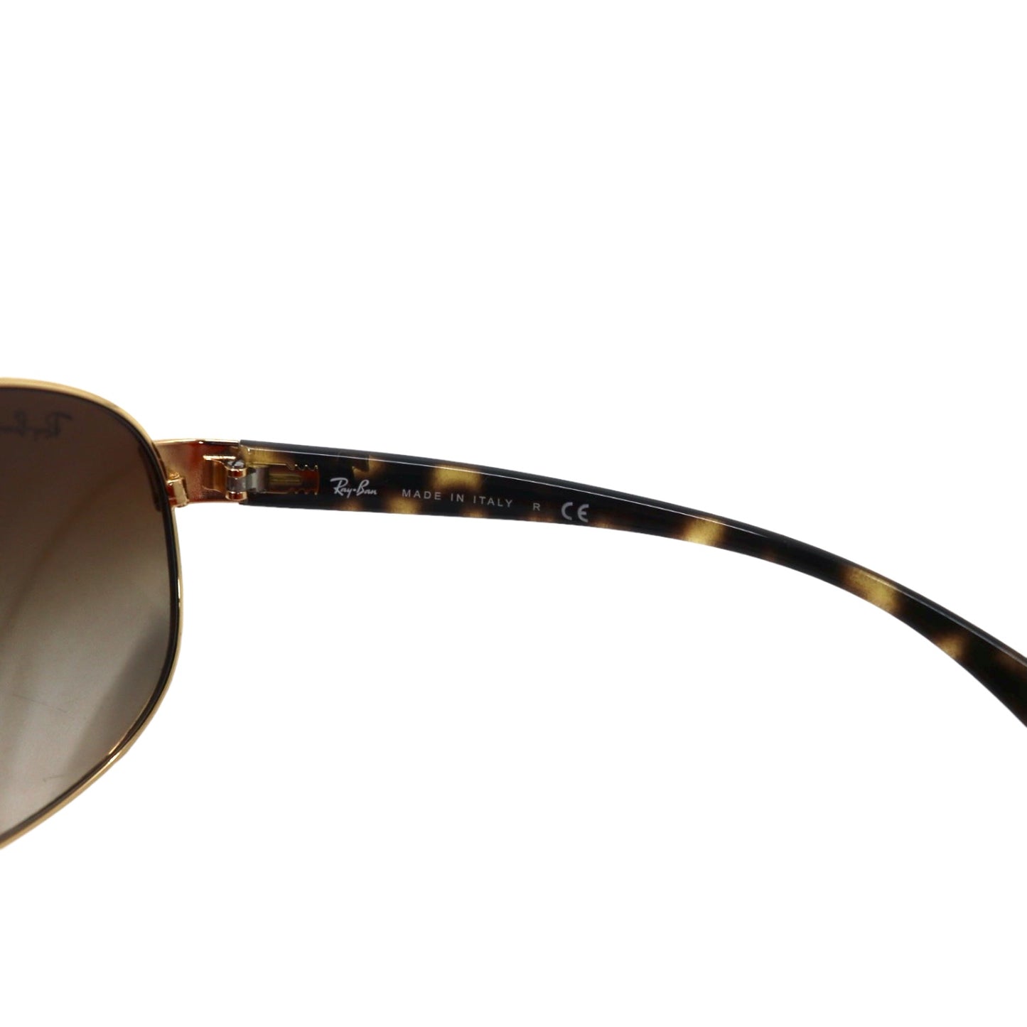 Ray-Ban アビエーター ティアドロップ サングラス ゴールド ベッコウ メタル パイロットシェイプ Aviator RB3386 001/13 67□13 130 3N イタリア製