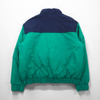 TOMMY JEANS Stand Collar Insulated Jacket, Size M, Two-Tone, Padded, Contrast Zip, DW0DW08827