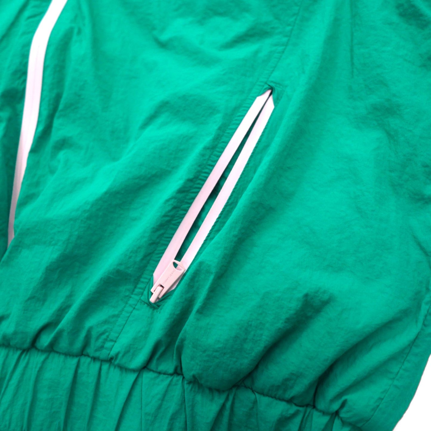 TOMMY JEANS Stand Collar Insulated Jacket, Size M, Two-Tone, Padded, Contrast Zip, DW0DW08827