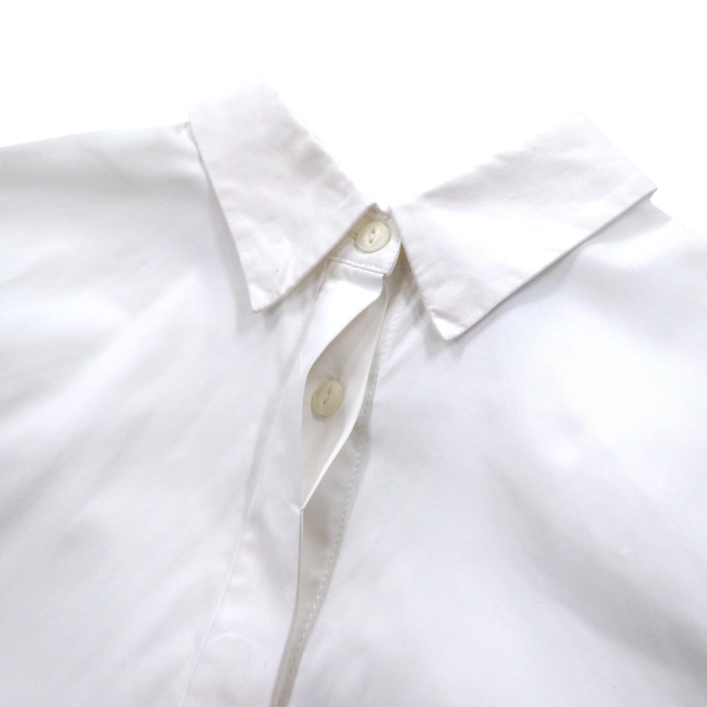 rag & bone USA製 前後2WAY デザイン グランパシャツ S ホワイト コットン レイヤード