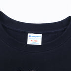 Champion Reverse Weave Arch Logo Sweatshirt XL Navy C8-H009