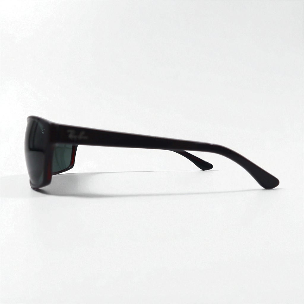 Ray-Ban Big Frame Square Sunglasses, Bordeaux, Plastic, RB2161