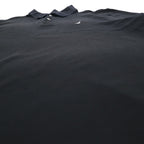 NAUTICA Classic Fit Polo Shirt 2XL Classic Fit Black Pique One Point Logo Embroidery
